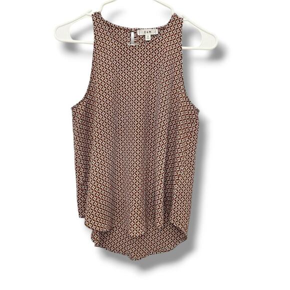 E&M Juniors multicolor sleeveless button back tank top  - medium - Picture 1 of 8